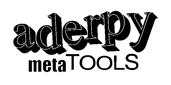 aderpy metaTOOLS branding